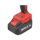 YATO YT-8277925 Akkus ütvecsavarozó 1/2" 350 Nm szénkefe nélkül 18 V (2 x 4,0 Ah akku + töltő)
