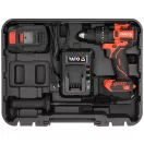 YATO YT-827880 Akkumulátoros fúró-csavarozó szénkefe nélküli motorral 18V (1 x 4.0 Ah + töltő)