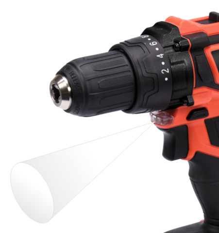 YATO YT-82795 Akkus fúrócsavarozó 42 Nm szénkefe nélküli 18 V Li-Ion (akku + töltő nélkül)