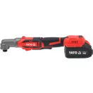 YATO YT-828030 Elektromos racsni akkumulátoros 18V 160NM rövid felépítésű szénkefe nélküli motorral (1 x 4Ah akkuval és töltővel)