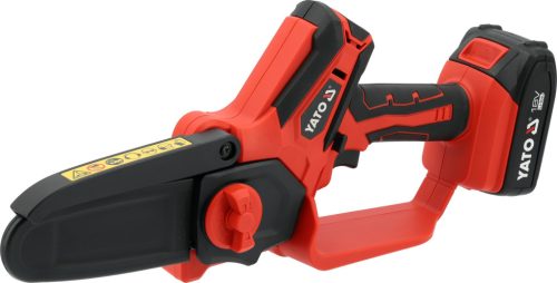 YATO YT-828113 Akkumulátoros láncfűrész 6col láncvezetővel (1x2Ah + töltő)