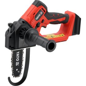   YATO YT-828116 Akkumuátoros ács láncfűrész 6 col láncvezetővel, szénkefe nélküli motorral (akku + töltő nélkül)