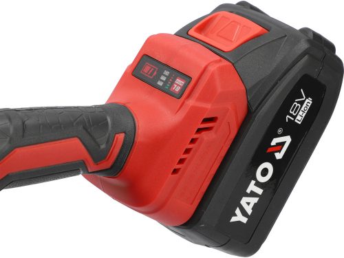 YATO YT-8281185 Akkus körfűrész 140 mm szénkefe nélküli 18 V (2 x 4,0 Ah akku + töltő)