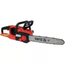 YATO YT-828132 Akkus láncfűrész 16" 2 x 18 V (akksi és töltő nélkül)