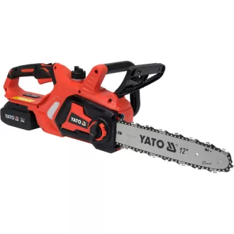   YATO YT-828137 Akkus láncfűrész 18 V 305 mm (1 x 4,0 Ah akksi + töltő)