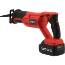 YATO YT-828151 Akus szablyafűrész 18V BL motor (töltő + 1x4Ah akku)