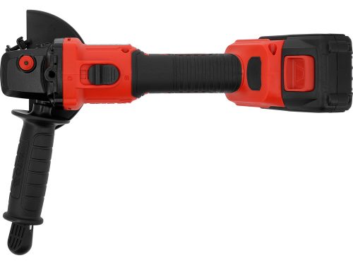 YATO YT-828252 Akkumultoros sarokcsiszoló 18V 4Ah 125mm szénkefe nélküli motorral (2x akku + töltő)