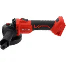 YATO YT-828253 Akkumulátoros sarokcsiszoló 18V 125mm szénkefe nélküli motorral (akku + töltő nélkül)