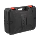 YATO YT-828254 Akkumulátoros sarokcsiszoló szénkefe nélküli motorral 18V (töltő + 1 x 4 Ah akku)