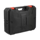 YATO YT-828255 Akkumulátoros sarokcsiszoló szénkefe nélküli motorral 18V (töltő + 2 x 4 Ah akku)