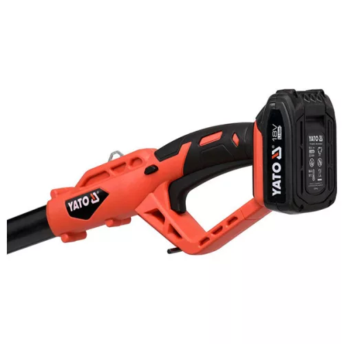 YATO YT-82834 Akkus lombnyíró 18 V Li-Ion 2,0 Ah akku+töltő 207-2740 mm
