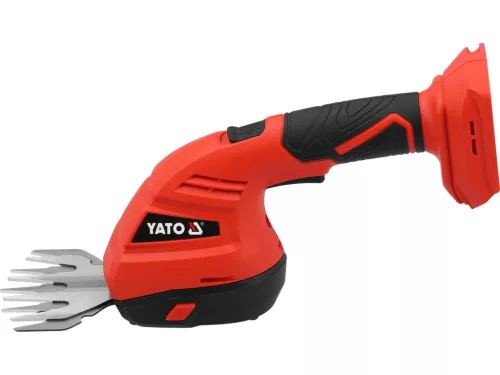 YATO YT-828358 Akkumulátoros fű és sövénnyíró 18V szénkefés motorral (akku + töltő nélkül)