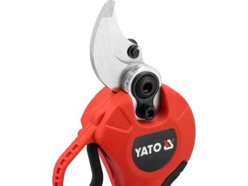 YATO YT-828381 Akkumulátoros metszőolló 18V max 30mm szénkefe nélküli motor (akku + töltő nélkül)