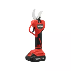   Yato YT-828382 Akkumulátoros metszőolló szénkefe nélküli motorral 2Ah akkuval + töltővel