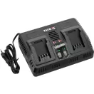 YATO YT-828499 Dupla akkumulátor töltő18V‐2.2A