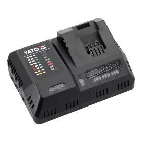   YATO YT-828502 Szupergyors intelligens akkumulátor töltő 18V (2.4-12A) hűtőrendszerrel