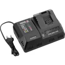 YATO YT-828502 Szupergyors intelligens akkumulátor töltő 18V (2.4-12A) hűtőrendszerrel