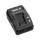 YATO YT-828510 Akkumulátor 2 x 4.0 Ah és intelligens töltő szett kofferben