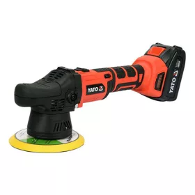   YATO YT-82920 Akkus excenter polírozó 150 mm szénkefe nélküli 18 V Li-Ion (1 x 3,0 Ah akku + töltő)