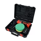 YATO YT-82920 Akkus excenter polírozó 150 mm szénkefe nélküli 18 V Li-Ion (1 x 3,0 Ah akku + töltő)