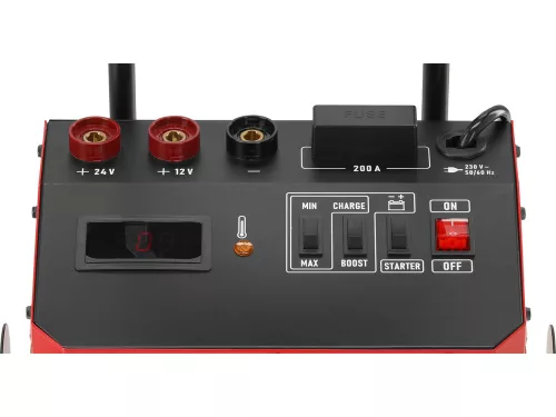 YATO YT-83063 Akkumulátor töltő és indító 12/24V 230V 20 - 400Ah