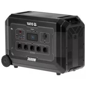 YATO YT-83096 Hordozható erőmű 3600W, 3072WH LIFEPO4, EPS