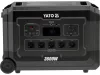 YATO YT-83096 Hordozható erőmű 3600W, 3072WH LIFEPO4, EPS