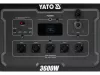 YATO YT-83096 Hordozható erőmű 3600W, 3072WH LIFEPO4, EPS