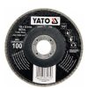 YATO YT-83272 Lamellás csiszolókorong 125 x 22,4 mm / P40