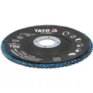 YATO YT-833003 Kék lamellás csiszolókorong P100 125 mm (10 db/csomag)