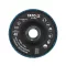 YATO YT-833005 Lamellás csiszolókorong P40 125mm Inox anyagokhoz cirkónium szemcsékkel
