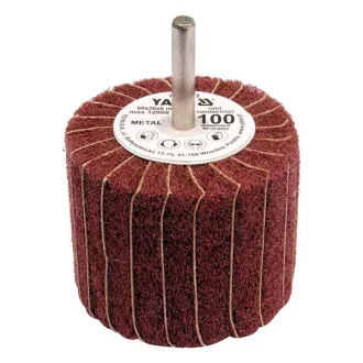  YATO YT-83396 Csapos lamellás, legyező csiszolókorong 60 x 50 x 6 mm / P150