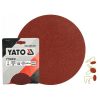 YATO YT-83431 Tépőzáras fíbertárcsa 125 mm / P40 (5 db/cs)