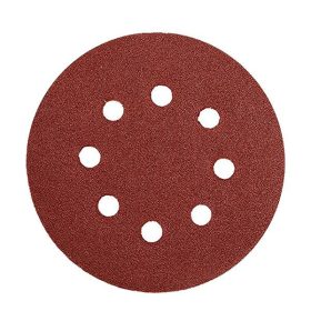   YATO YT-83452 Tépőzáras fíbertárcsa 125 mm / P60 8 lyukas (5 db/cs)