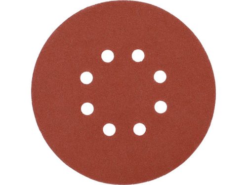 YATO YT-834598 Tépőzáras fíbertárcsa 150 mm / P220 8 lyukas (50 db/cs)