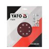 YATO YT-83471 Tépőzáras fíbertárcsa 225 mm / P60 (3 db/cs)