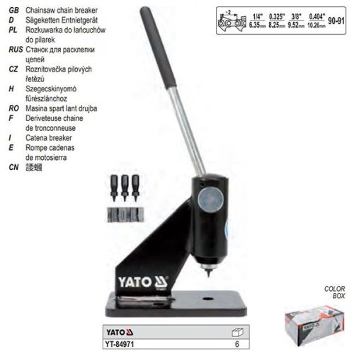 YATO YT-84971 Láncfűrész láncszem kinyomó