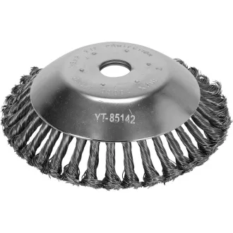   YATO YT-85142 Döntött sodrott körkefe 200 x 25,4 mm fűkaszához, fűszegélyvágóhoz