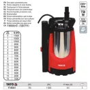 YATO YT-85341 Elektromos búvárszivattyú 750 W