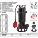 YATO YT-85350 Elektromos szennyvíz szivattyú 750 W
