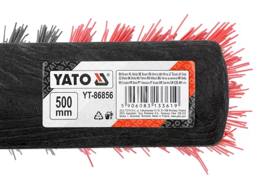 YATO YT-86856 Kültéri seprűfej 500 mm széles
