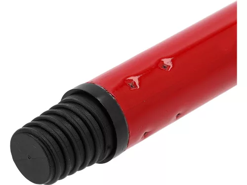 YATO YT-86858 Fém seprűnyél műanyag bevonattal, kúpos menettel, 1400 mm hosszú