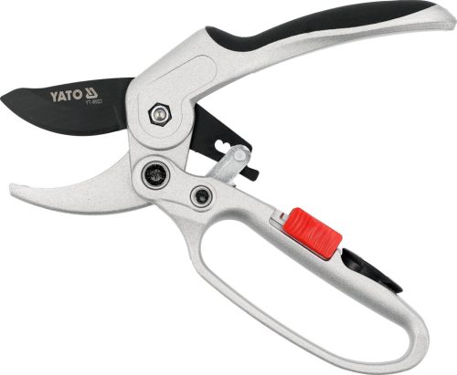 YATO YT-88123 Alumínium racsnis metszőolló kézvédővel