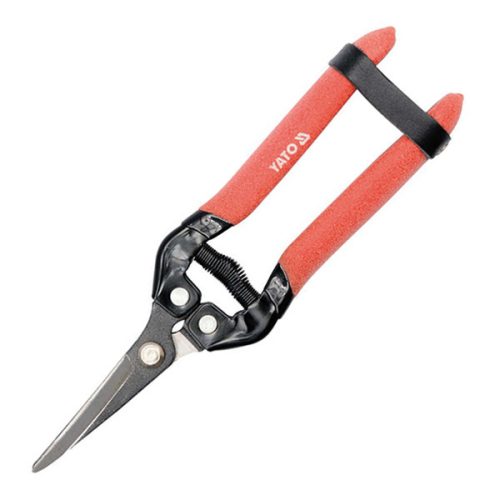 YATO YT-8817 Metszőolló 180 mm (hajlított) gyümölcsszedésre, virágvágásra