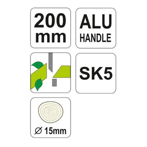 YATO YT-8849 Metszőolló 200 mm univerzális alumínium