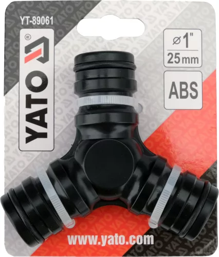 YATO YT-89061 1 colos nagy áramlású három uta csatlakozó