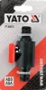 YATO YT-89075 1/2 colos szeleppel ellátott tömlőtoldó
