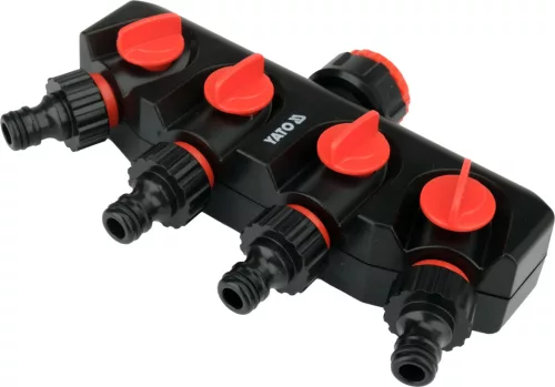 YATO YT-89103 3/4 és 1 colos 4 utas csapcsatlakozó szeleppel