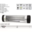 YATO YT-99530 Infravörös hősugárzó 2000 W fali