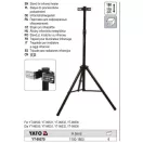 YATO YT-99570 Összecsukható állvány 1100-1800 mm infravörös hősugárzóhoz